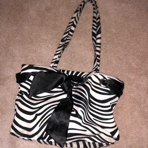 Zebra purse